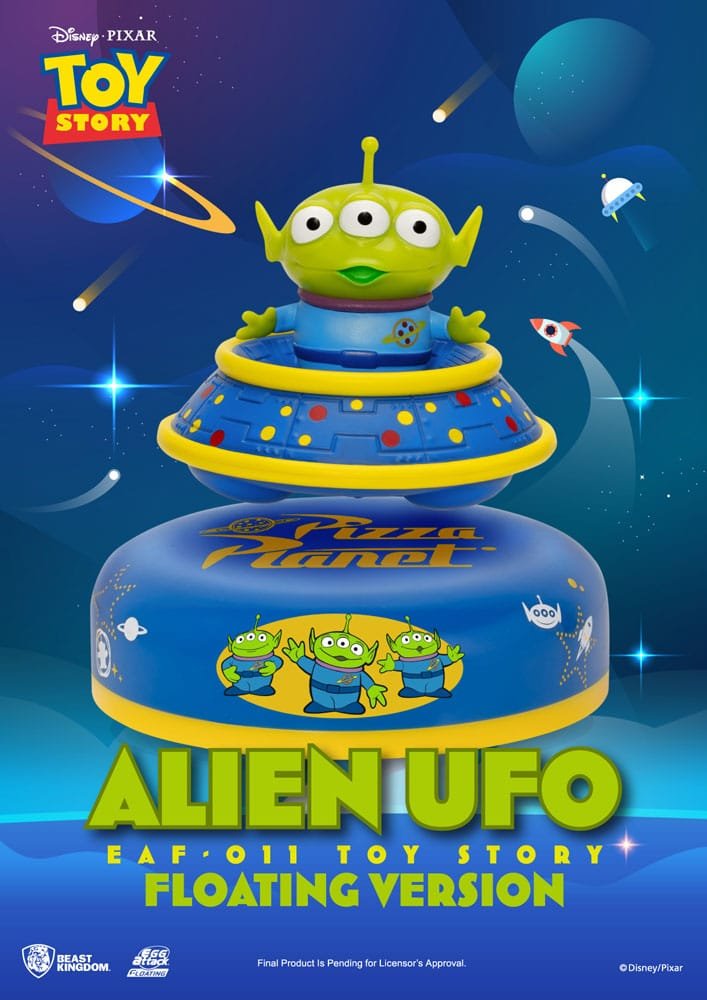 Estatua Egg Attack Alien UFO Floating Ver. de Alien en Toy Story por Beast Kingdom Toys