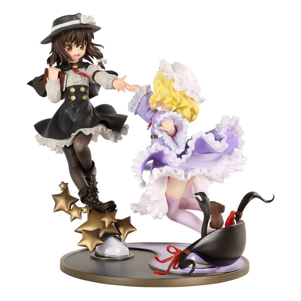 Estatua de Renko Usami y Maribel Hearn en Touhou Project por Bellfine