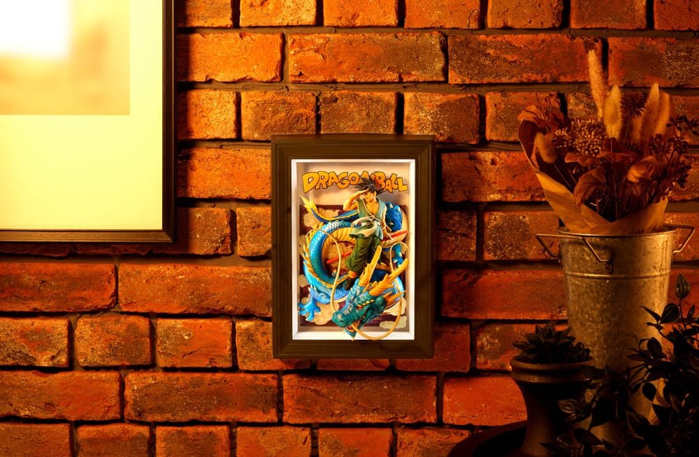 Cuadro en Relieve Tamashii Art 3D de Son Goku y Dragón en Dragon Ball Z por Bandai Tamashii Nations - Imagen 2