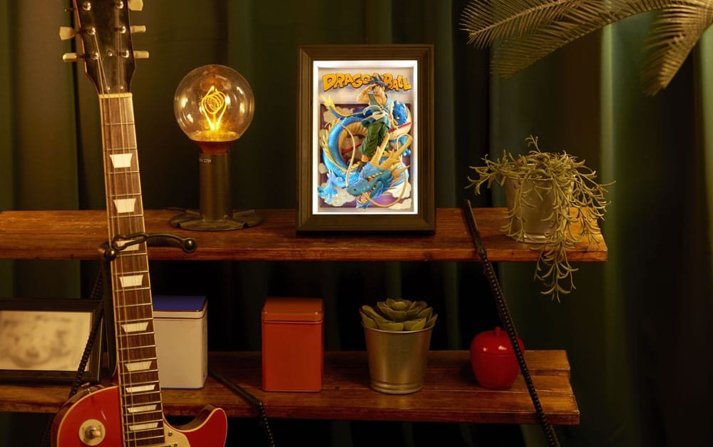 Cuadro en Relieve Tamashii Art 3D de Son Goku y Dragón en Dragon Ball Z por Bandai Tamashii Nations - Imagen 3