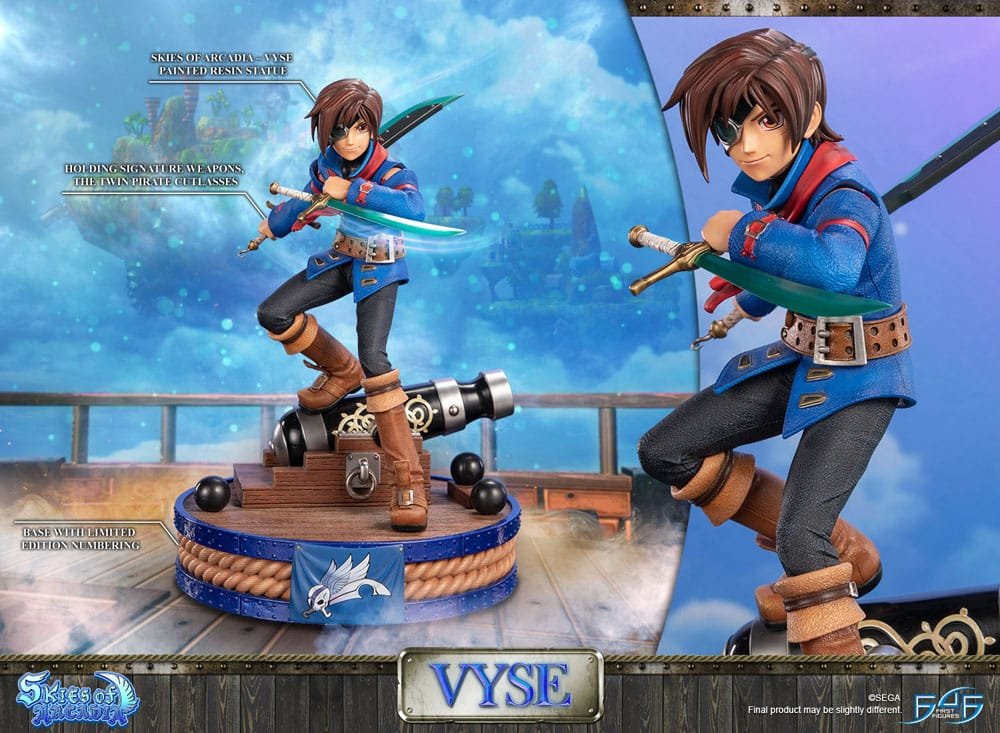 Estatua Vyse Standard Edition en Skies of Arcadia por First 4 Figures - Imagen 9