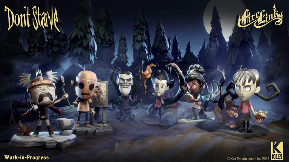 Set de 6 Figuras Mini PVC Chibi Vol.1 en Don't Starve por FireLink