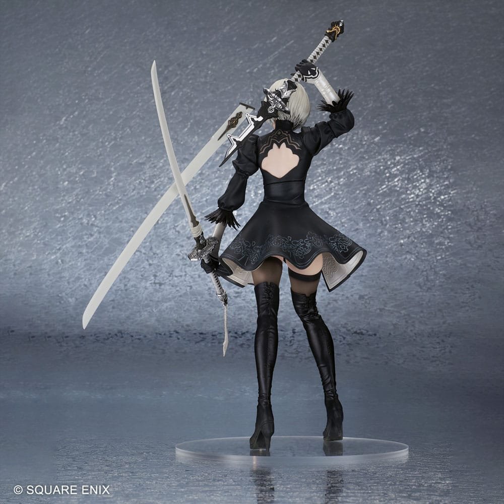 Estatua de PVC de 2B (YoRHa No. 2 Type B) de la saga NieR:Automata por Flare - Imagen 4