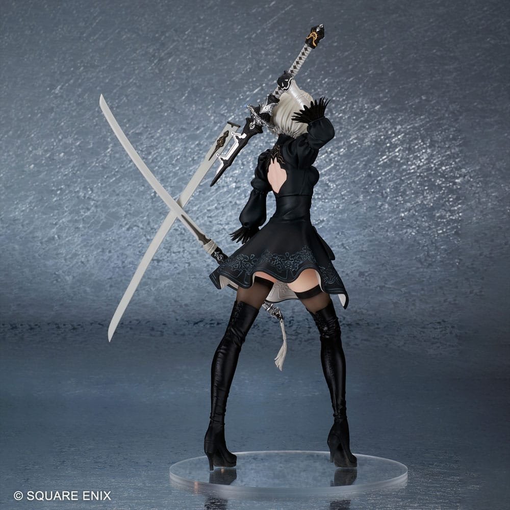 Estatua de PVC de 2B (YoRHa No. 2 Type B) de la saga NieR:Automata por Flare - Imagen 5