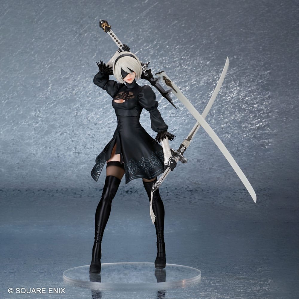 Estatua de PVC de 2B (YoRHa No. 2 Type B) de la saga NieR:Automata por Flare - Imagen 7