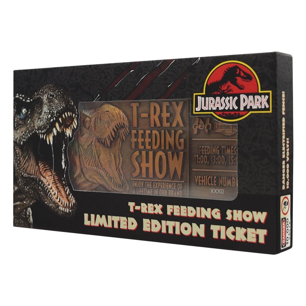 Réplica 1/1 Feeding Show Ticket (Edición Limitada) en Jurassic Park por FaNaTtik - Imagen 2