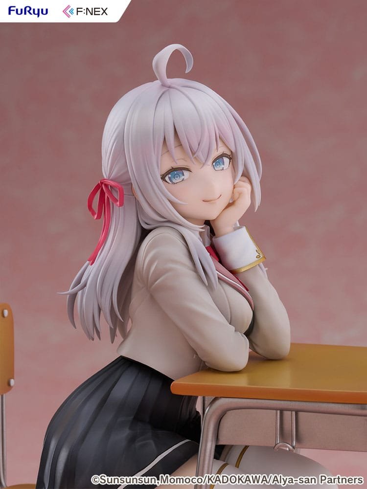 Estatua PVC 1/7 de Alya en Alya Sometimes Hides Her Feelings in Russian por Furyu - Imagen 4