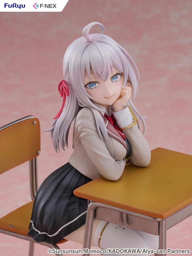 Estatua PVC 1/7 de Alya en Alya Sometimes Hides Her Feelings in Russian por Furyu - Imagen 7