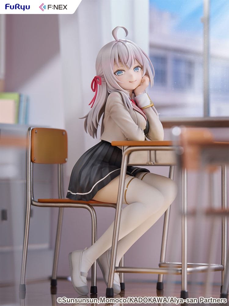 Estatua PVC 1/7 de Alya en Alya Sometimes Hides Her Feelings in Russian por Furyu - Imagen 8