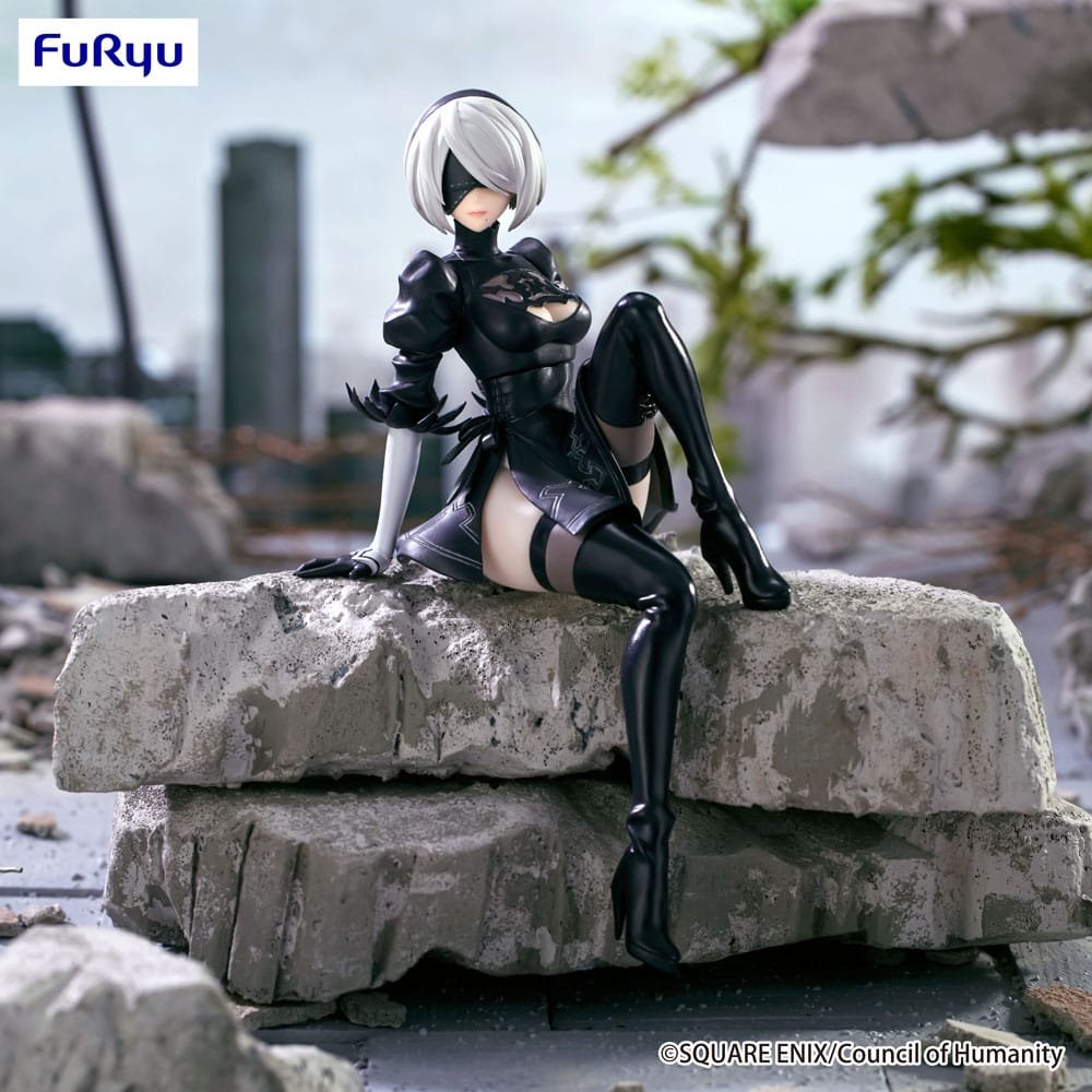 Estatua PVC Noodle Stopper de YoRHa No.2 Type B en NieR:Automata Ver1.1a por Furyu - Imagen 3