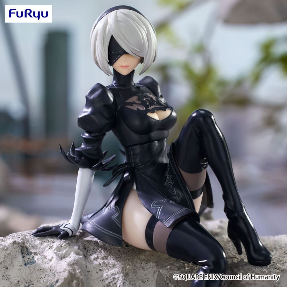 Estatua PVC Noodle Stopper de YoRHa No.2 Type B en NieR:Automata Ver1.1a por Furyu - Imagen 5