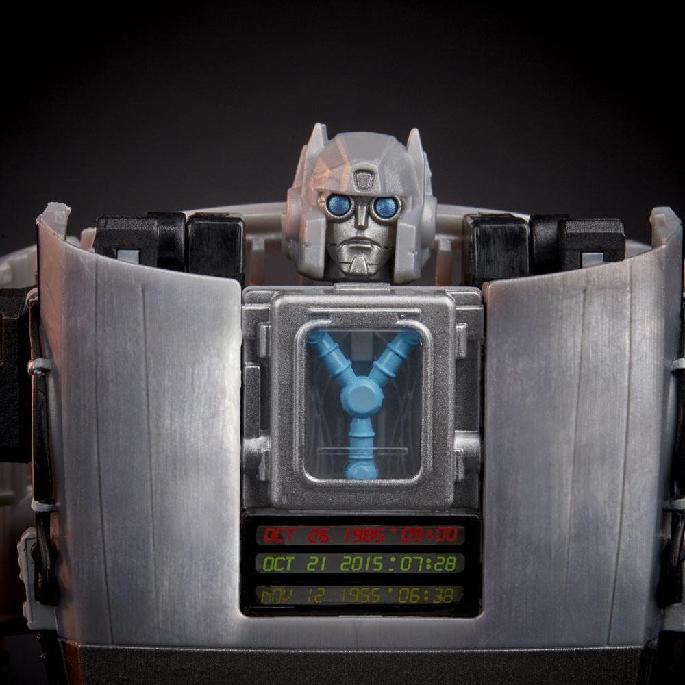 Figura Delorian de Gigawatt en Transformers x Regreso al Futuro por Hasbro - Imagen 3