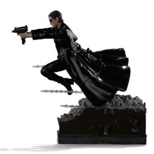 Estatua 1/10 Art Scale de Trinity en The Matrix por Iron Studios - Imagen 2