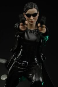 Estatua 1/10 Art Scale de Trinity en The Matrix por Iron Studios - Imagen 5