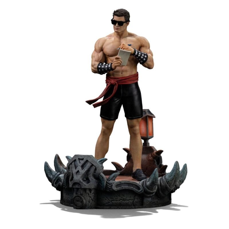 Estatua 1/10 Art Scale de Johnny Cage en Mortal Kombat por Iron Studios