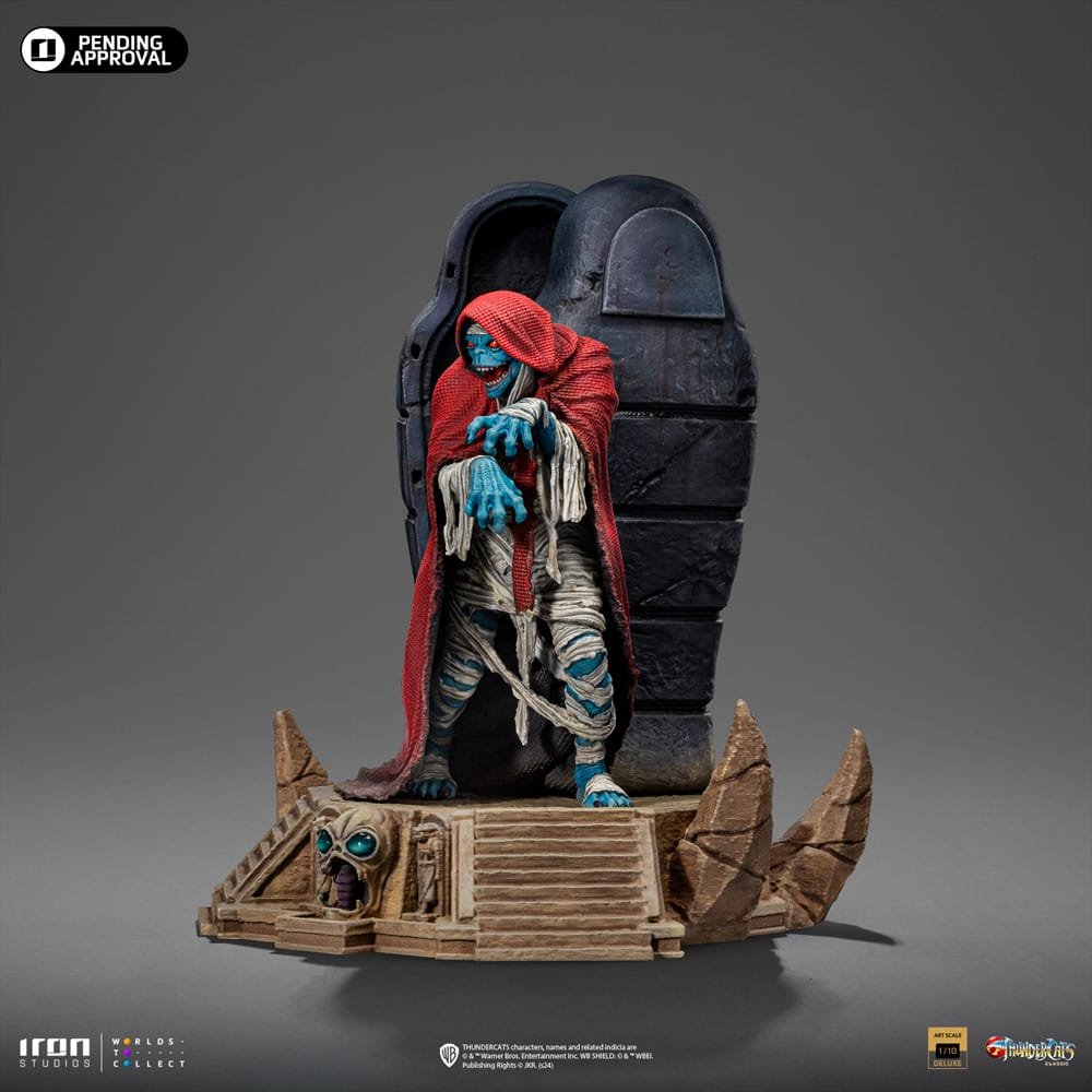 Estatua 1/10 Deluxe Art Scale de Mumm-Ra Decayed Form en Thundercats por Iron Studios - Imagen 5