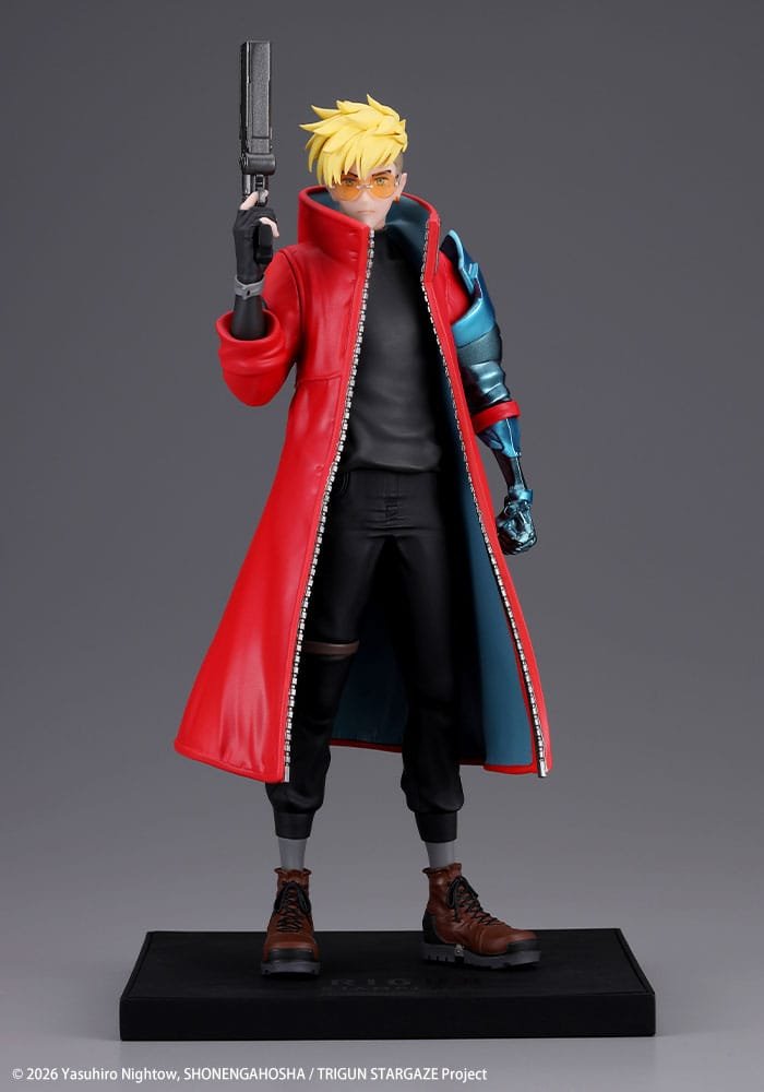 Estatua Oshi Works PVC de Vash the Stampede en Trigun Stampede por Kotobukiya