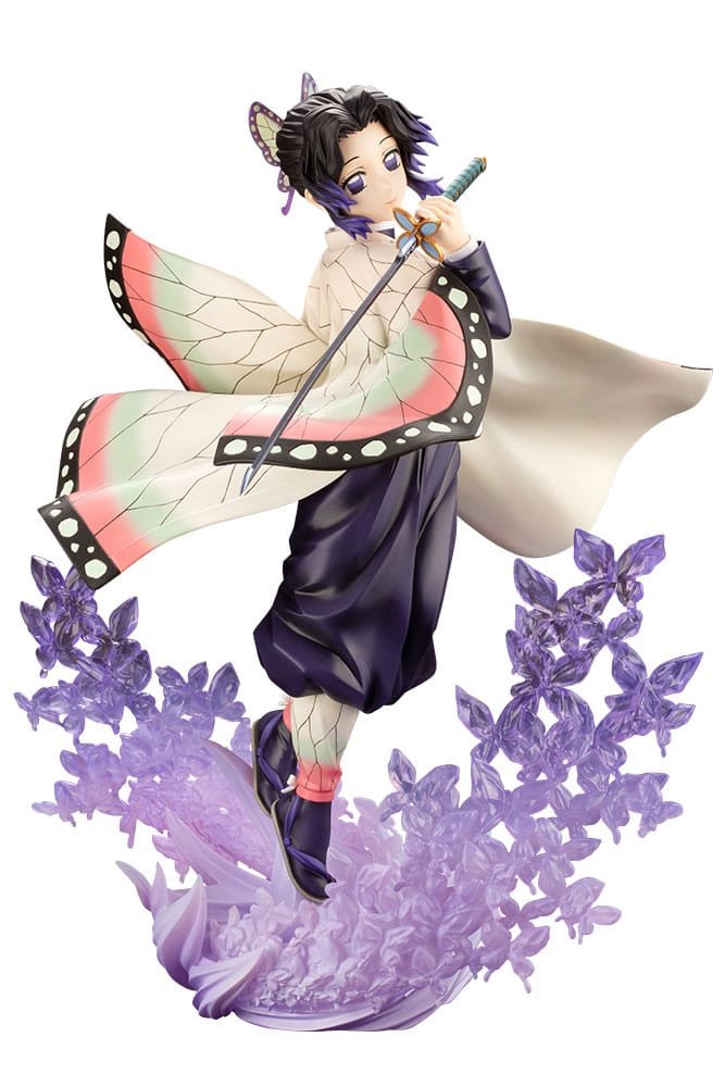 Estatua PVC ARTFX J 1/8 de Shinobu Kocho en Demon Slayer: Kimetsu no Yaiba por Kotobukiya
