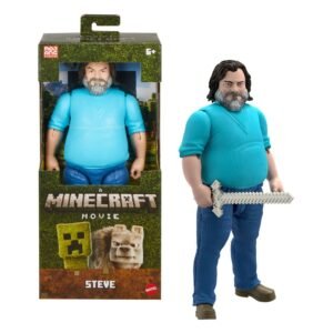 Figura Large de Steve en Una Película de Minecraft por Mattel - Imagen 9