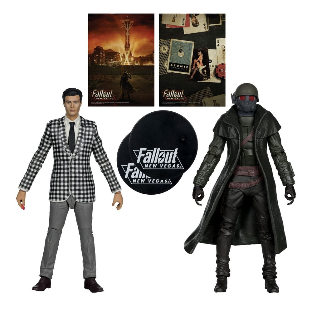 Pack de 2 Figuras de Riot Ranger Armor y Benny Survivor en Fallout: New Vegas por McFarlane Toys - Imagen 2