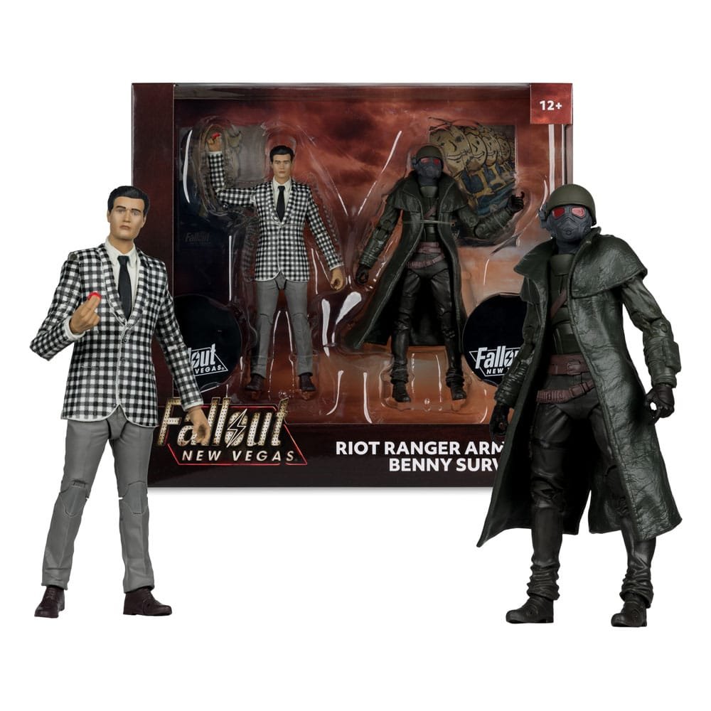Pack de 2 Figuras de Riot Ranger Armor y Benny Survivor en Fallout: New Vegas por McFarlane Toys - Imagen 5