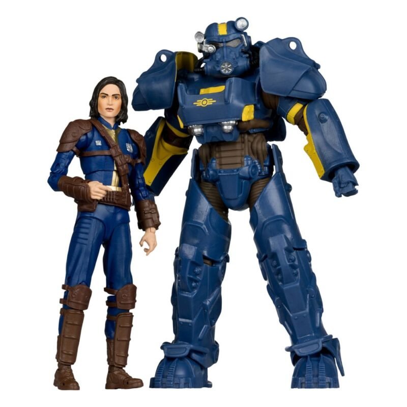 Pack de 2 Figuras de T-60 Vault Tec y Sole Survivor en Fallout 4 por McFarlane Toys