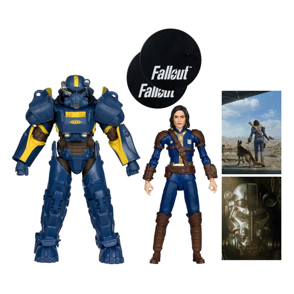 Pack de 2 Figuras de T-60 Vault Tec y Sole Survivor en Fallout 4 por McFarlane Toys - Imagen 2