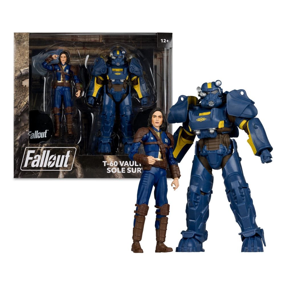 Pack de 2 Figuras de T-60 Vault Tec y Sole Survivor en Fallout 4 por McFarlane Toys - Imagen 5
