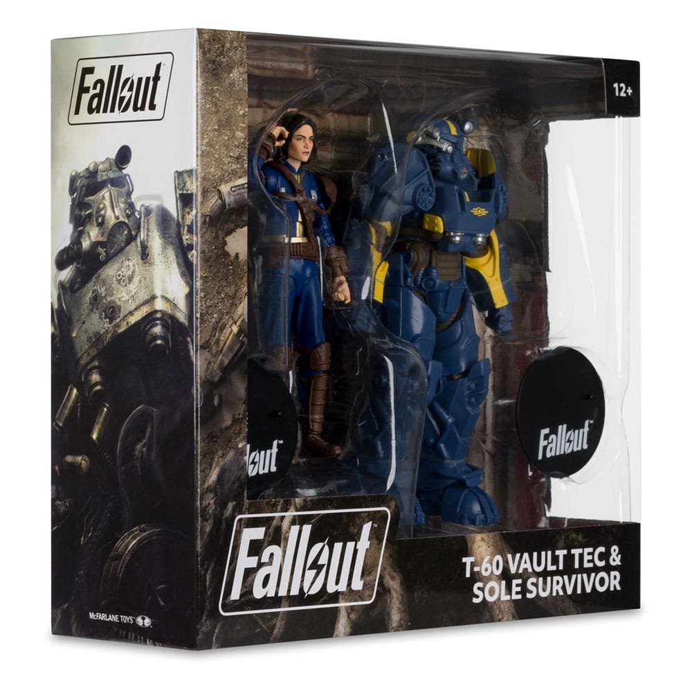Pack de 2 Figuras de T-60 Vault Tec y Sole Survivor en Fallout 4 por McFarlane Toys - Imagen 9