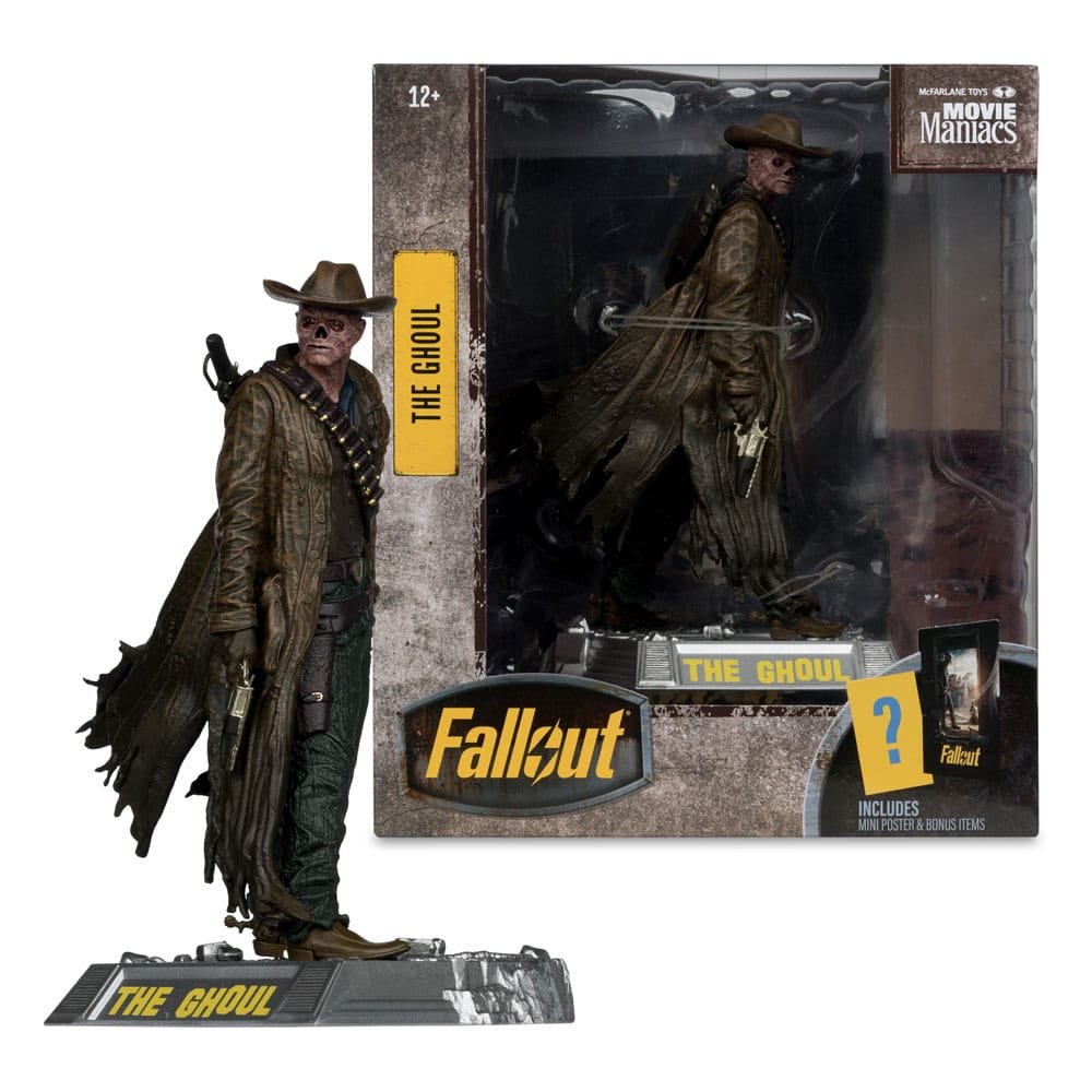 Estuatua Movie Maniacs de The Ghoul (Temporada 2) en Fallout por McFarlane Toys - Imagen 4