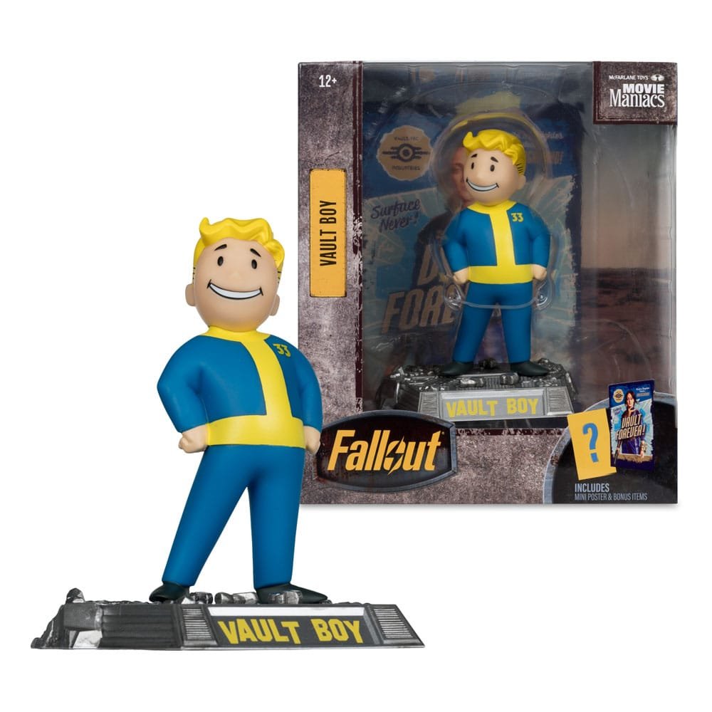 Figura Movie Maniacs de Vault Boy (Versión 2) en Fallout por McFarlane Toys - Imagen 4