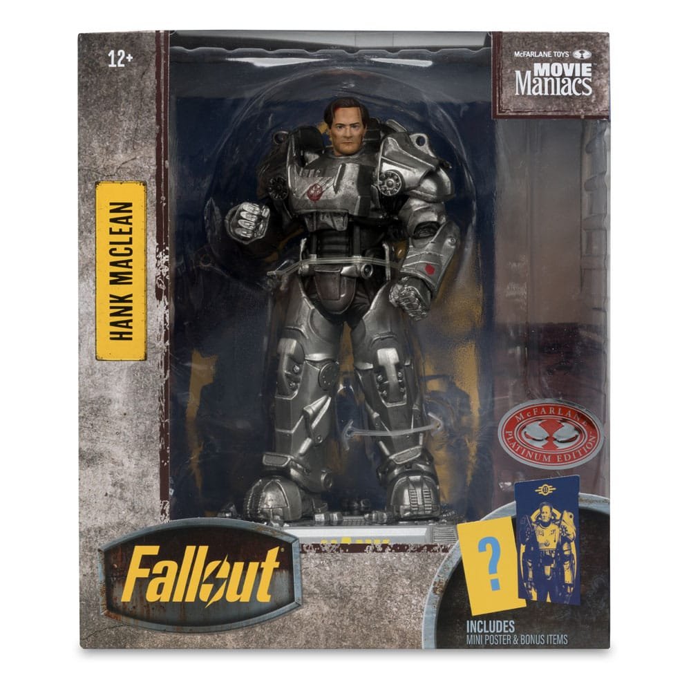 Figura Movie Maniacs Red Platinum Edition de Hank Maclean (Temporada 2) en Fallout por McFarlane Toys - Imagen 8