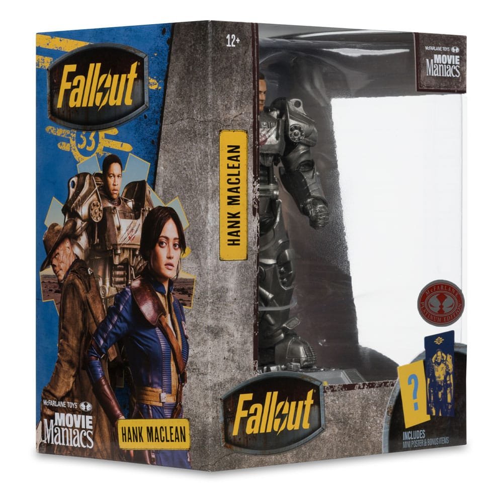 Figura Movie Maniacs Red Platinum Edition de Hank Maclean (Temporada 2) en Fallout por McFarlane Toys - Imagen 9