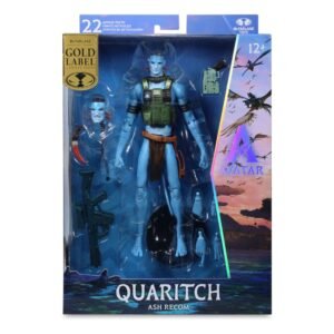 Figura Disney Avatar Gold Label de Quaritch (Ash Recom) en Avatar por McFarlane Toys - Imagen 8