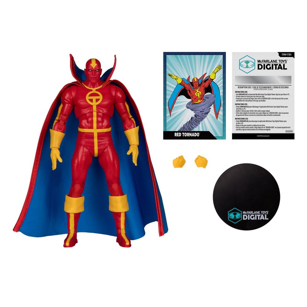 Figura DC Direct McFarlane Toys Digital de Red Tornado (Bronze Age) en DC Comics por McFarlane Toys - Imagen 3