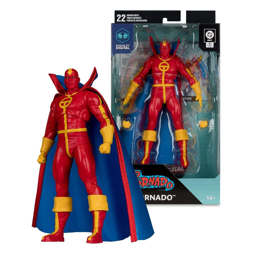 Figura DC Direct McFarlane Toys Digital de Red Tornado (Bronze Age) en DC Comics por McFarlane Toys - Imagen 5