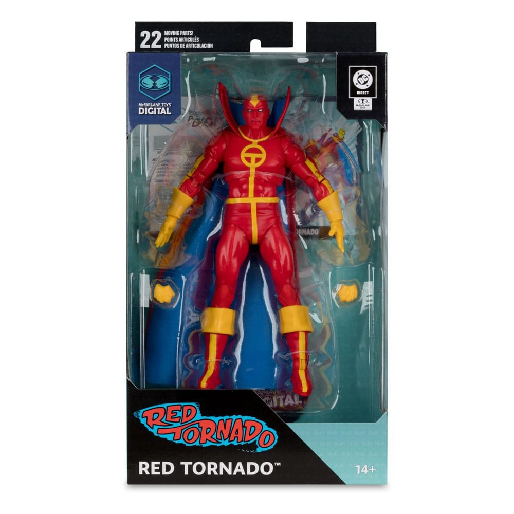 Figura DC Direct McFarlane Toys Digital de Red Tornado (Bronze Age) en DC Comics por McFarlane Toys - Imagen 7