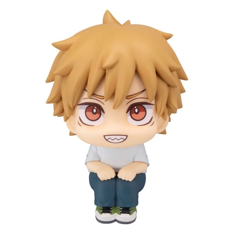 Estatua PVC Look Up de Denji en Chainsaw Man The Movie: Reze Arc por Megahouse