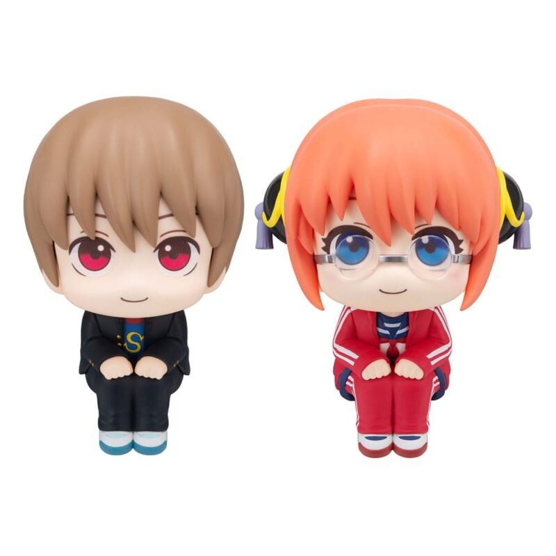 Set de Estatuas PVC Look Up de Kagura y Sogo Okita en Ginpachi's Zany Class por Megahouse