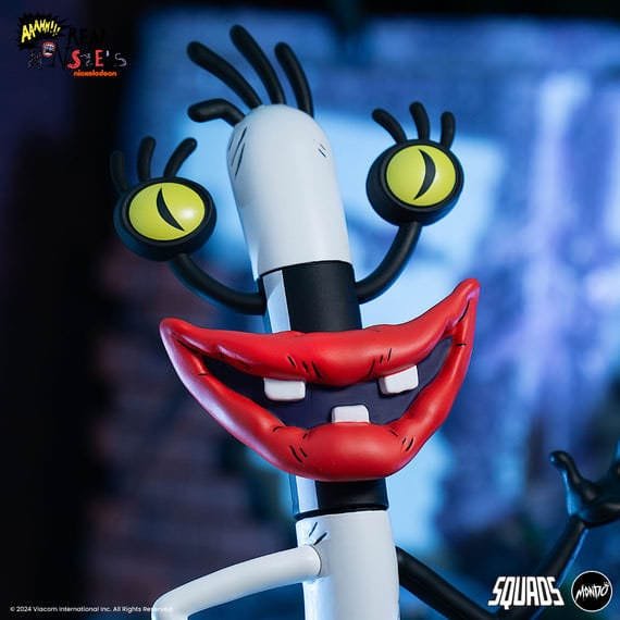 Pack de 3 Figuras PVC de Ickis, Oblina y Krumm en ¡¡¡Aaahh!!! Monstruos por Mondo - Imagen 3