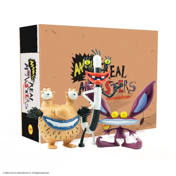 Pack de 3 Figuras PVC de Ickis, Oblina y Krumm en ¡¡¡Aaahh!!! Monstruos por Mondo - Imagen 8