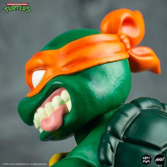 Figura Soft Vinyl de Michelangelo en Tortugas Ninja por Mondo - Imagen 8