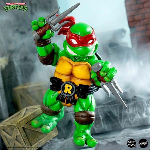 Figura Soft Vinyl de Raphael en Tortugas Ninja por Mondo - Imagen 4