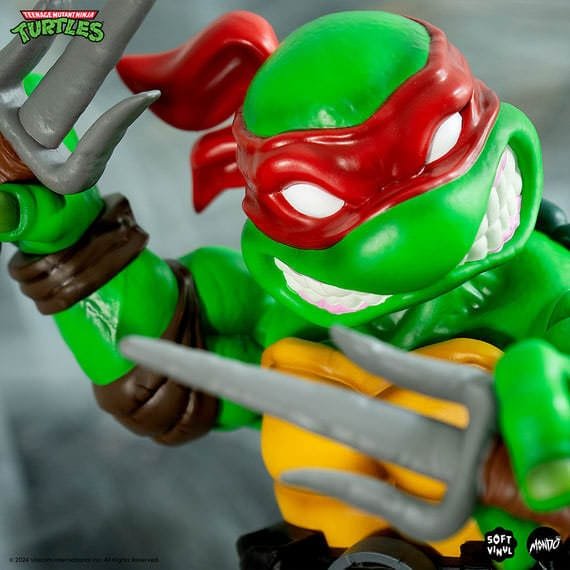 Figura Soft Vinyl de Raphael en Tortugas Ninja por Mondo - Imagen 6