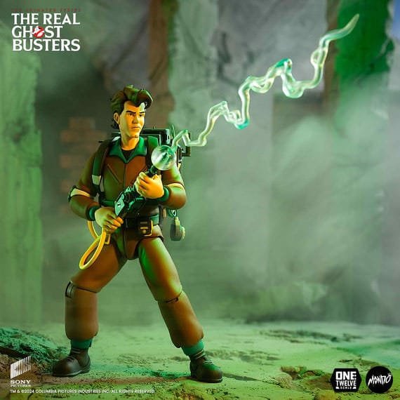 Figura 1/12 de Peter Venkman y Slimer en Los Auténticos Cazafantasmas por Mondo - Imagen 4