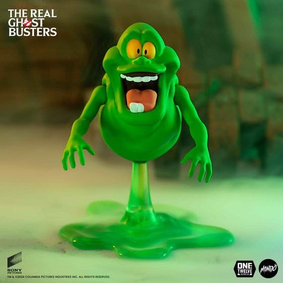 Figura 1/12 de Peter Venkman y Slimer en Los Auténticos Cazafantasmas por Mondo - Imagen 5