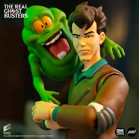 Figura 1/12 de Peter Venkman y Slimer en Los Auténticos Cazafantasmas por Mondo - Imagen 9