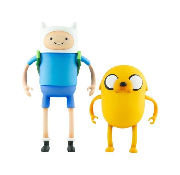 Figura Soft Vinyl de Jake y Finn en Adventure Time por Mondo