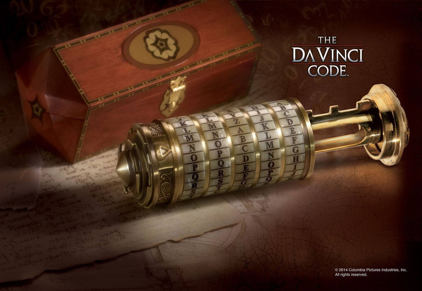 Réplica 1/1 del Cryptex en El Código da Vinci por Noble Collection