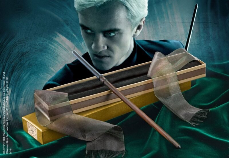 Varita Mágica de Draco Malfoy en Harry Potter por Noble Collection